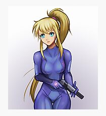 Zero Suit Samus Photographic Print