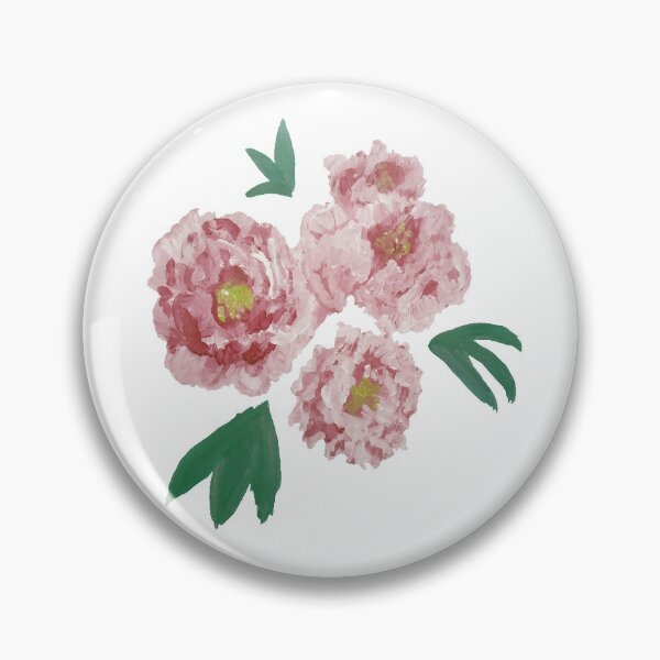 Item preview,  Peony flowers print for t-shirts and beautiful things designed and sold by TandosArt.