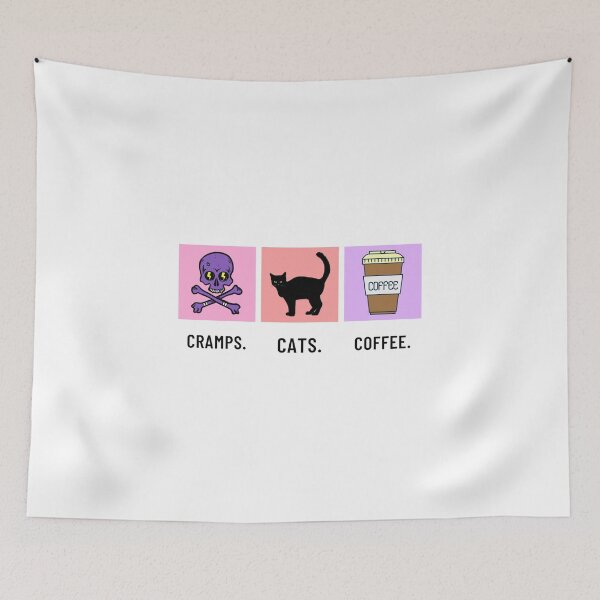 Item preview, Perioditees: Cramps. Cats. Coffee. designed and sold by Perioditees.