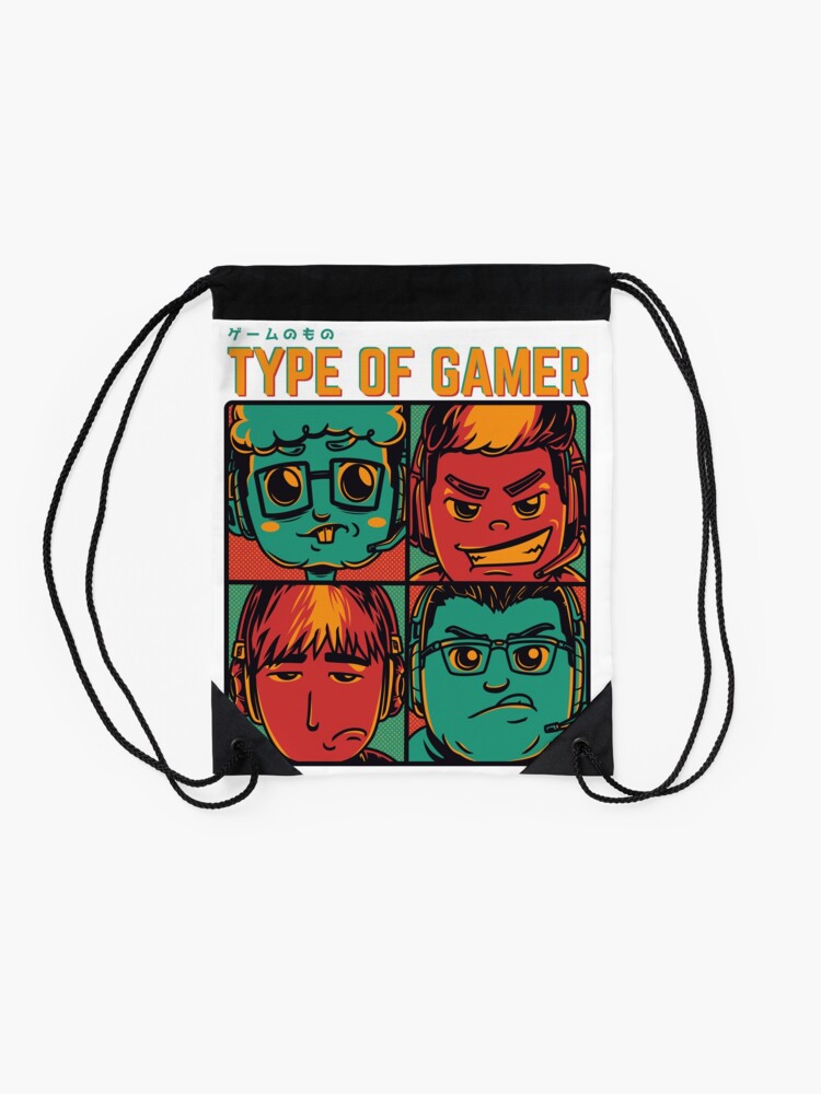 Alternative Ansicht von Type of a gamer Turnbeutel