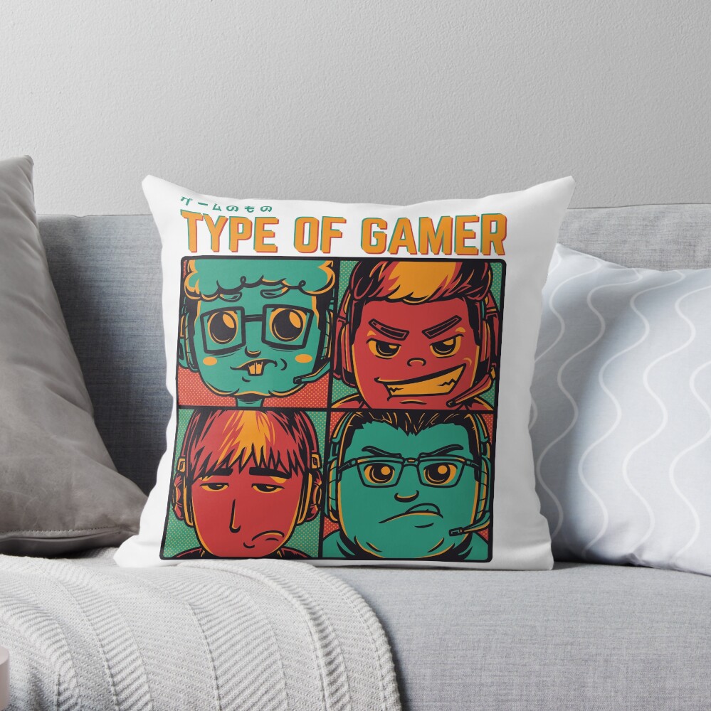 Type of a gamer Dekokissen
