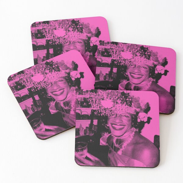 Item preview, Marsha P Johnson = Queen of the Village (hot pink) designed and sold by Thelittlelord.