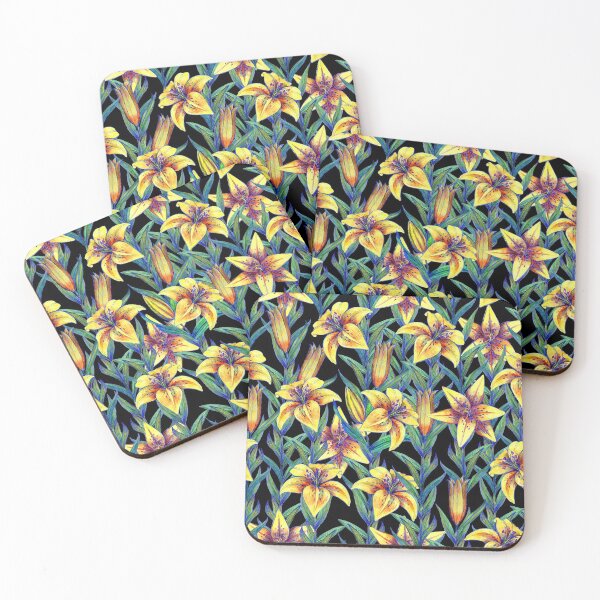 Item preview, Yellow lilies designed and sold by KateRudneva.