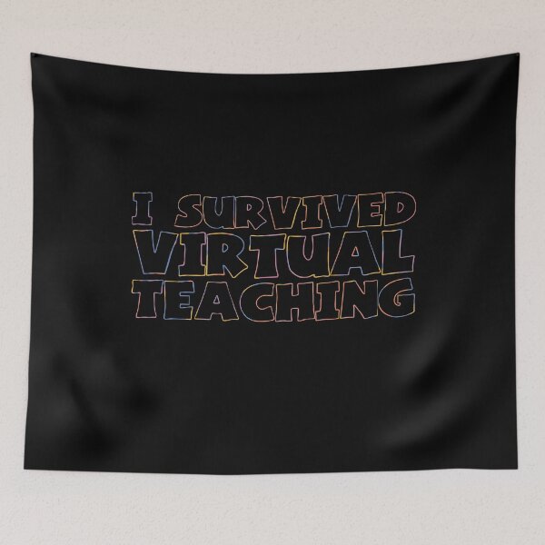Item preview, I survived virtual teaching designed and sold by artsomenautte.