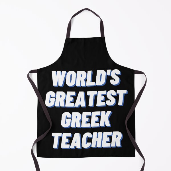 Item preview, World's Greatest Greek Teacher designed and sold by Veriepear.