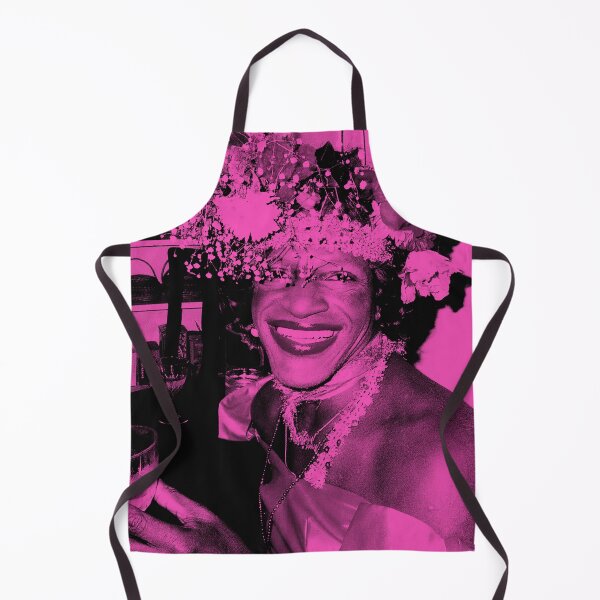 Item preview, Marsha P Johnson = Queen of the Village (hot pink) designed and sold by Thelittlelord.