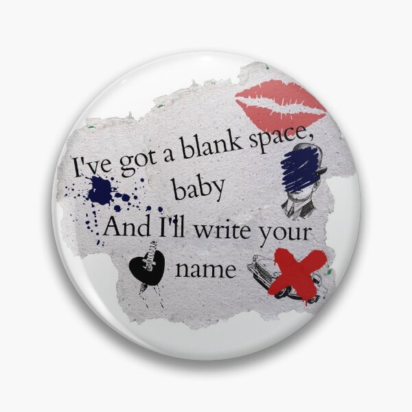 Item preview, blank space lyrics design designed and sold by Phiiilo.