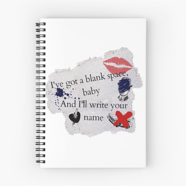 Item preview, blank space lyrics design designed and sold by Phiiilo.