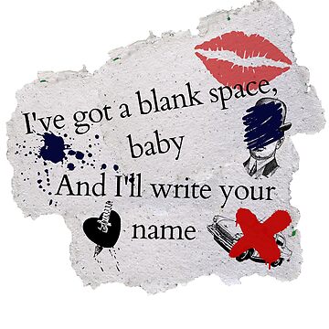 I knew you were trouble taylor's version cute lyrics Sticker for Sale by  Phiiilo