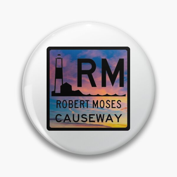 Item preview, Robert Moses Causeway - Long Island Parkway Shield - Sunset Parkway Sign designed and sold by love-longisland.