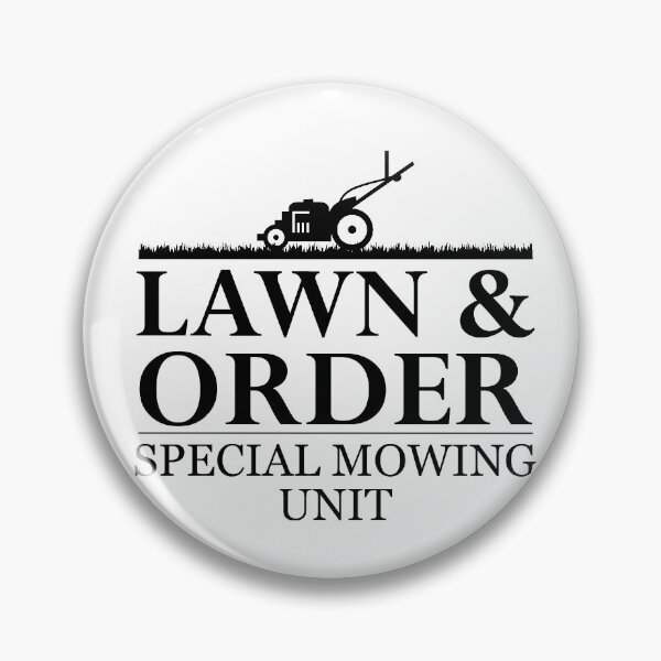 Item preview, Lawn & Order Special Mowing Unit designed and sold by theboonation.