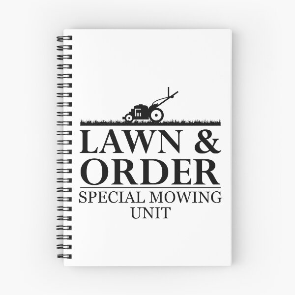 Item preview, Lawn & Order Special Mowing Unit designed and sold by theboonation.