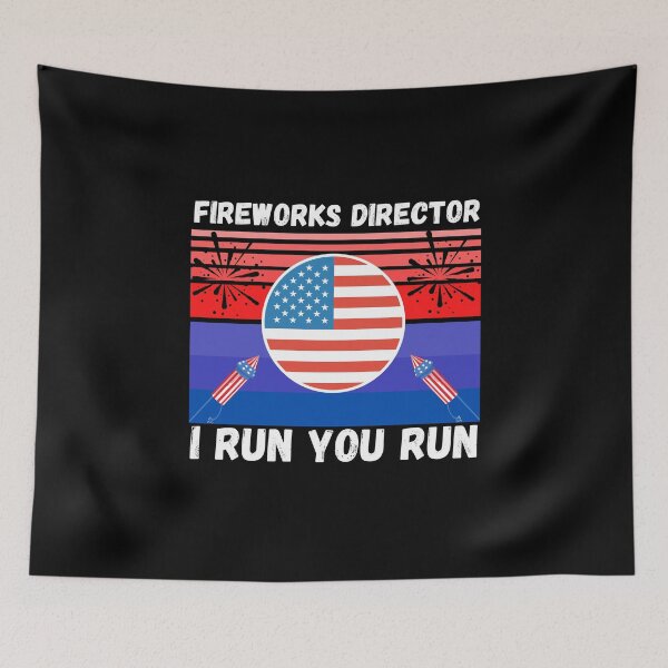 Item preview, Fireworks Director I Run You Run designed and sold by AMINE  ★★★★★.