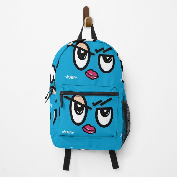 Item preview, Angry Linda375 | blue bird & pink lips designed and sold by DESIGNBRAND.