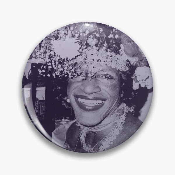 Item preview, Marsha P Johnson = Queen of the Village (lavender) designed and sold by Thelittlelord.
