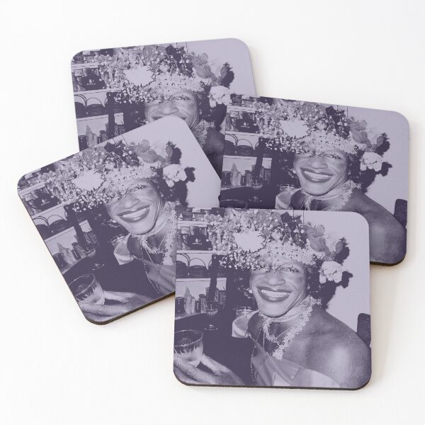 Item preview, Marsha P Johnson = Queen of the Village (lavender) designed and sold by Thelittlelord.