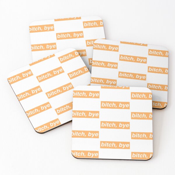 Item preview, bitch, bye - orange designed and sold by salpert.