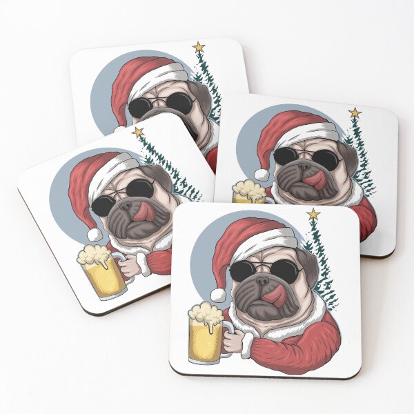Item preview, Pug beer wearing designed and sold by Dharsha.
