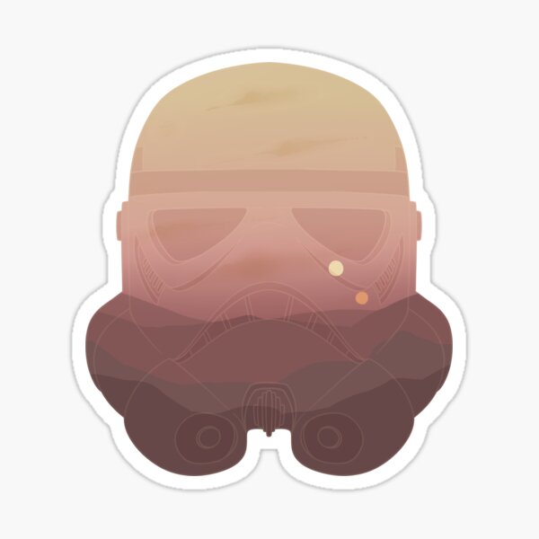 Twin Suns Sticker