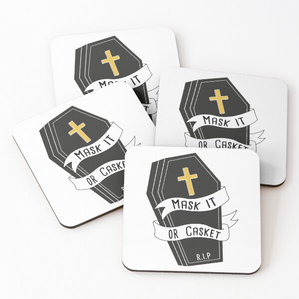 Item preview, Mask it or Casket! designed and sold by Bex Taylor Design.