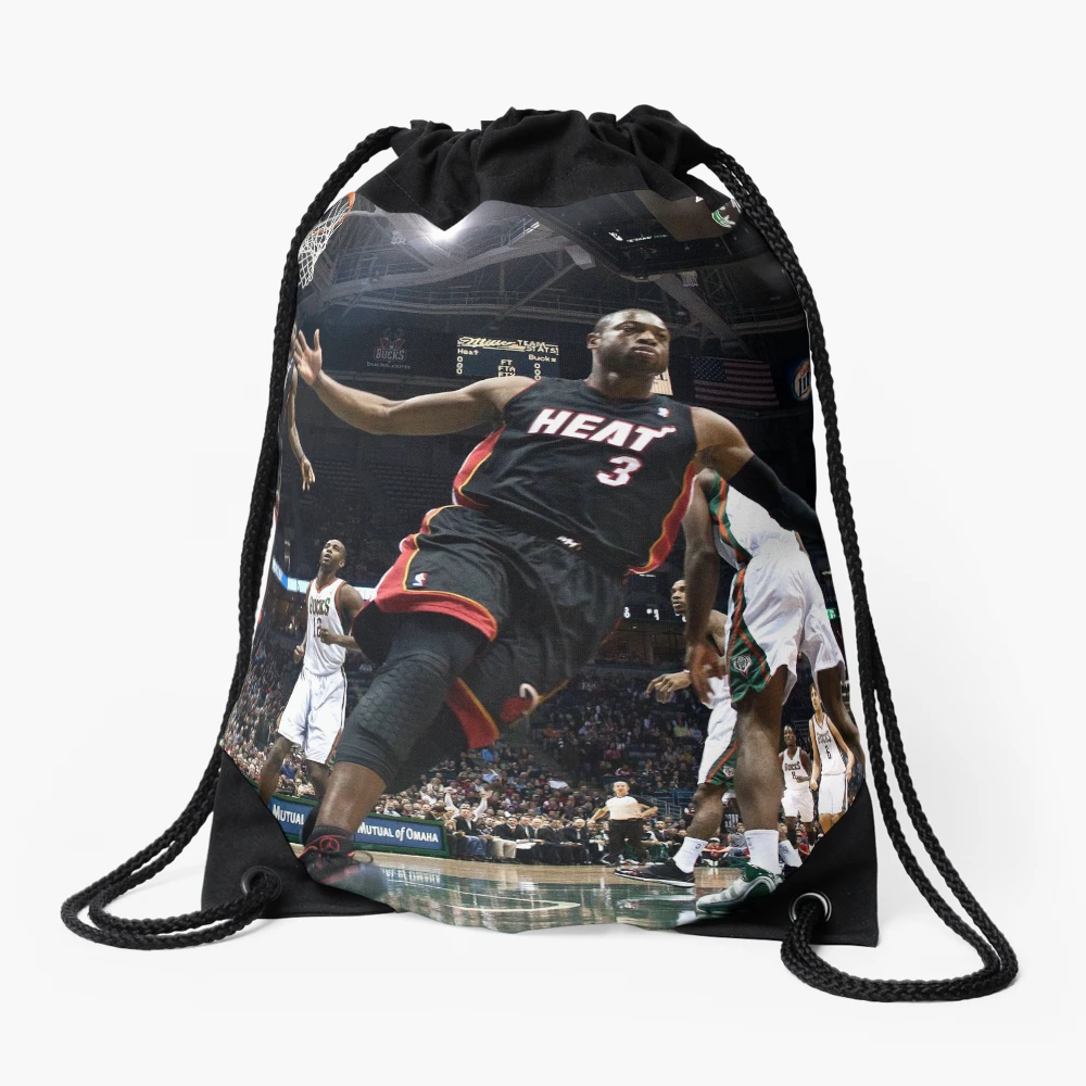 LeBron James Dwyane Wade Iconic Dunk Drawstring Bag for Sale by NBA Store Decor Redbubble