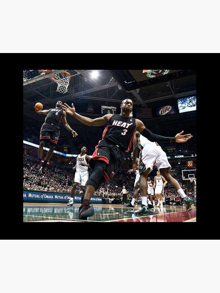 Wade-LeBron's Dunk Picture