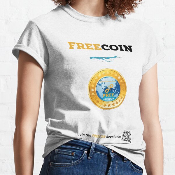 Freecoin Whale T-shirt classique