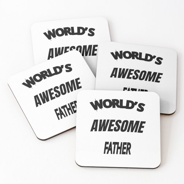 Item preview, World's Awesome Father designed and sold by WowAllinOne.