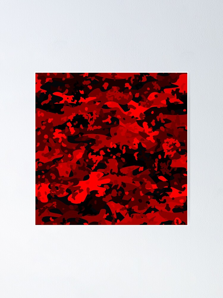 Red Tiger Camo Throw Blanket for Sale by jdotrdot712