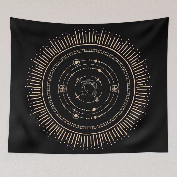 Item preview, Radiate positivity sun  and  moon celestial art designed and sold by cutecrazytshirt.
