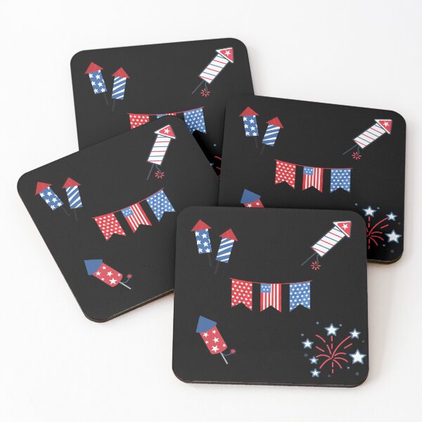 Item preview, Fireworks Sticker 4th Of July Celebrations designed and sold by Amovar.