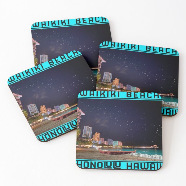 Item preview, Waikiki Beach in Honolulu Hawaii. designed and sold by JAWSCreatives.