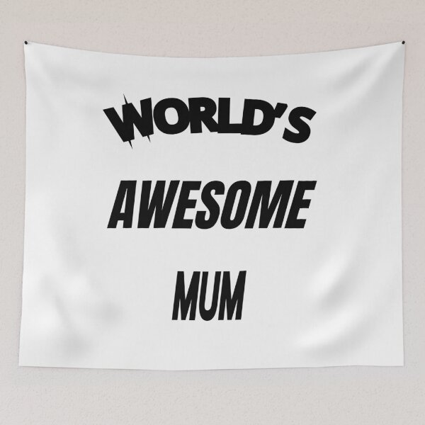Item preview, World's Awesome Mum designed and sold by WowAllinOne.