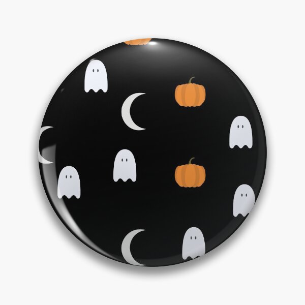 Item preview, Scary Halloween/Pumpkins, Ghosts, Crescent Moons designed and sold by ShaunSandhu.