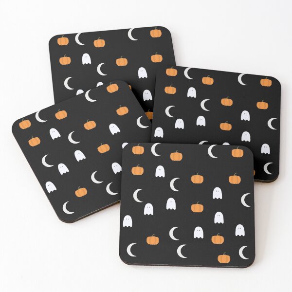 Item preview, Scary Halloween/Pumpkins, Ghosts, Crescent Moons designed and sold by ShaunSandhu.