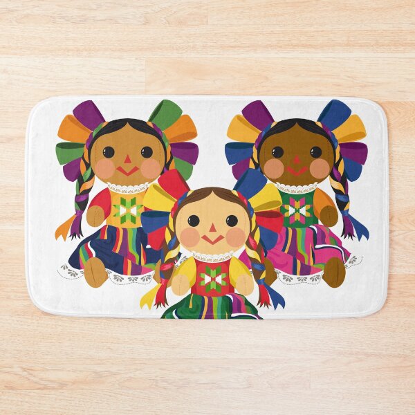 Item preview, Mexican Maria Dolls. Mexican Otomi Dolls. Traditional Mexican Rag Dolls designed and sold by Akbaly.