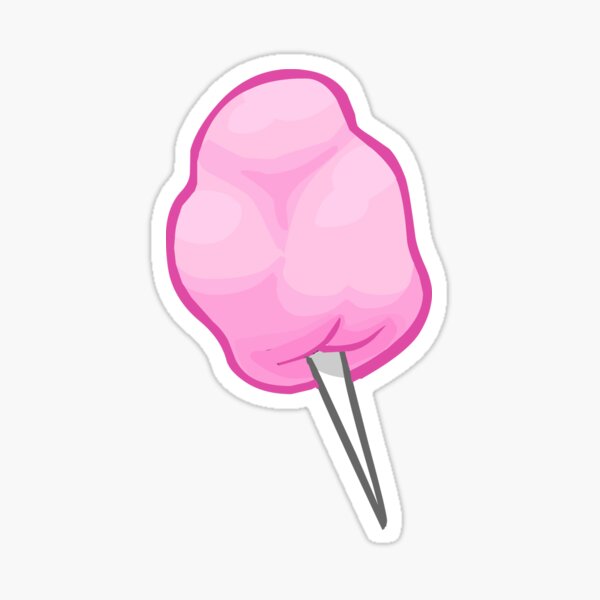 Cotton Candy Sticker for Sale by Peter Vance