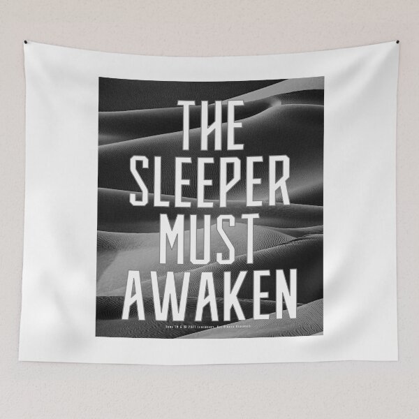 Item preview, Dune - The Sleeper Must Awaken (Dark Inverted) - designed and sold by Printerially.