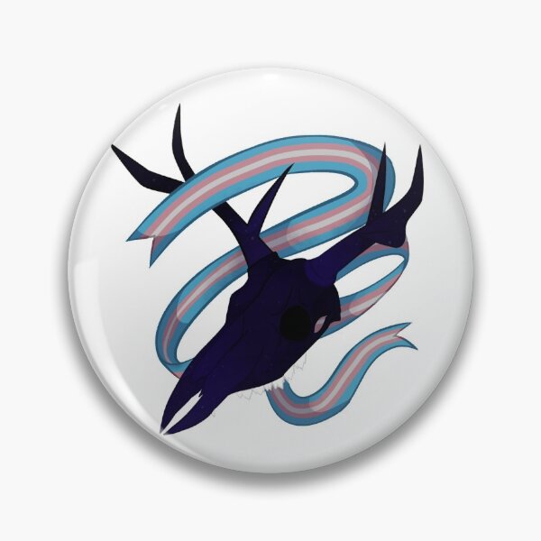 Item preview, Deer Skull Transgender Pride designed and sold by DamiensRamune.