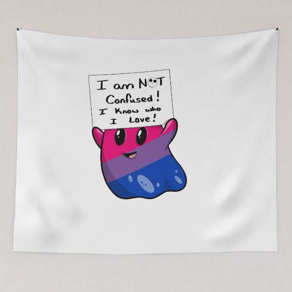Item preview, Bisexual Pride Flag Ghost designed and sold by Paul Richards.