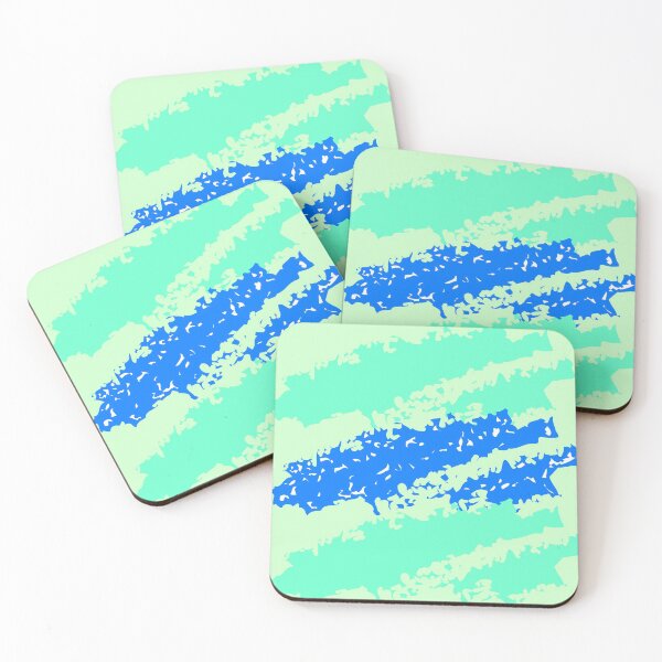 Item preview, Blue & Seagreen Splashes designed and sold by DJDesigns70.