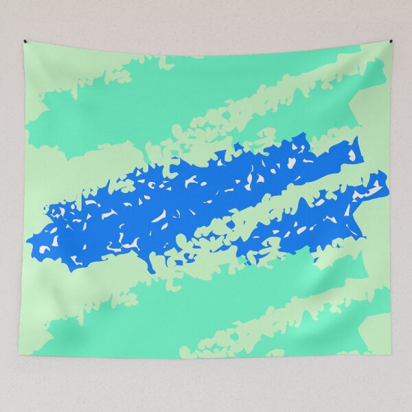 Item preview, Salpicaduras de azul y verde mar designed and sold by DJDesigns70.