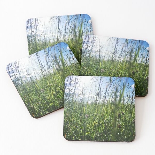 Item preview, green meadow and blue sky designed and sold by JeansBrownPhoto.