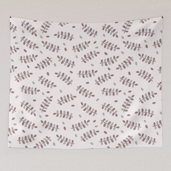 Item preview, Leaves Pattern Floral Design for apparel and Tapestry for Home decor designed and sold by Sunnyhova.