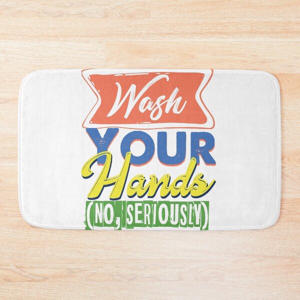 Item preview, Wash your hands, no seriously | Funny Social Distancing designed and sold by art-fox.