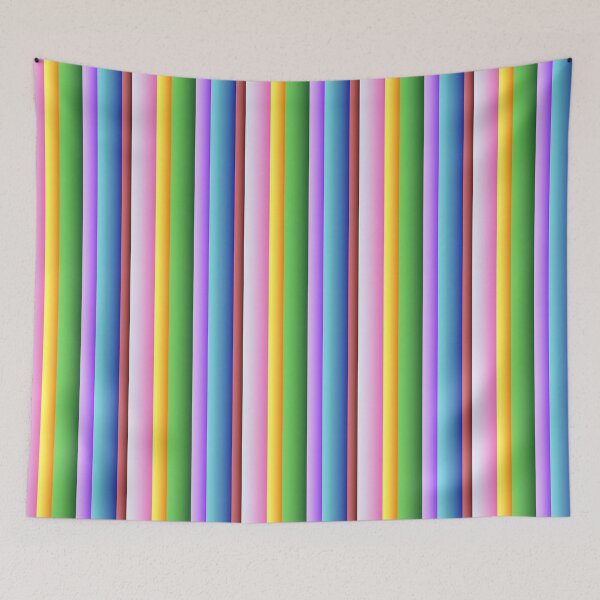 Item preview, 3D Stripes in Rainbow-like pattern designed and sold by SafariByMarisa.