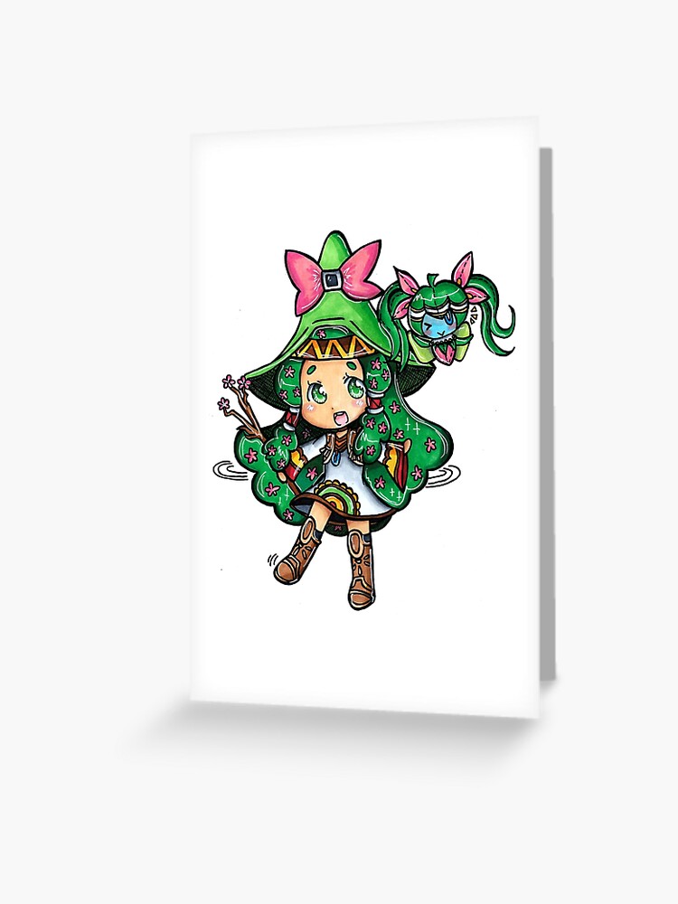 Moco Moco Friends - Kaede | Greeting Card