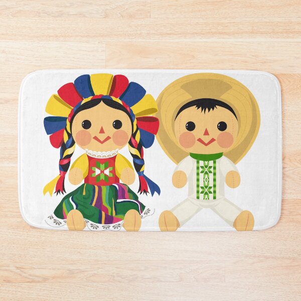 Item preview, Mexican Maria Dolls. Mexican Otomi Dolls. Traditional Mexican Rag Dolls designed and sold by Akbaly.