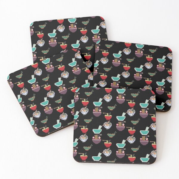 Item preview, ramen noodles sticker pack and pattern designed and sold by Bizarro23.