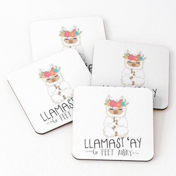 Item preview, Funny Lama Stay 6 ft away | Funny Social Distancing designed and sold by art-fox.